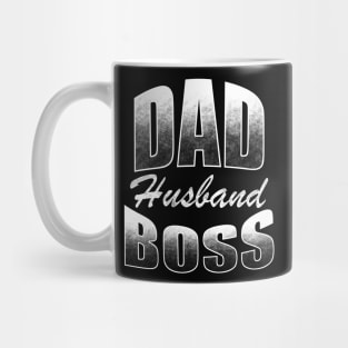 Dad Husband Boss Mug